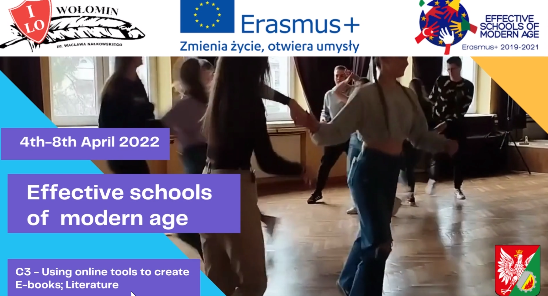 Erasmus+ Wymiana Uczniowska – kwiecień 2022