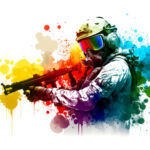 Integracyjny paintball klas 2