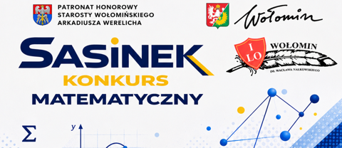 Konkurs matematyczny ,,Sasinek”