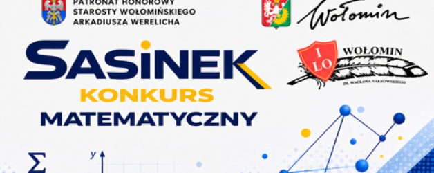 Konkurs matematyczny ,,Sasinek”