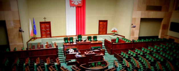 Uczniowie I LO zwiedzają Sejm RP