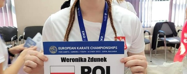 Weronika na podium w Sofii!