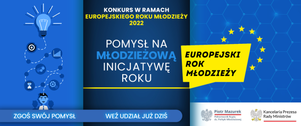 Konkursy w ramach Europejskiego roku młodzieży 2022